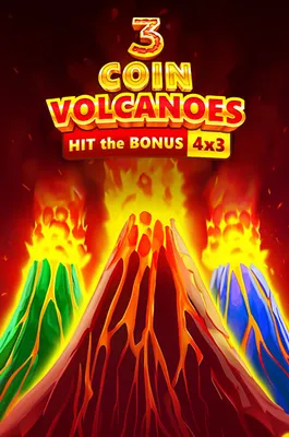 3 Coin Volcanoes tragamonedas explosiva KX8